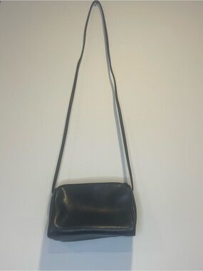 Black Triangle Crossbody Bag - Sleek Minimalist Women’s Bag
